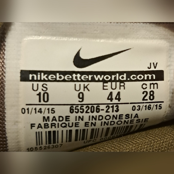 Nike Roshe One Iguana Sail Loden Bamboo Aztec 2015 RARE Size 10 655206-213 - Picture 10 of 10